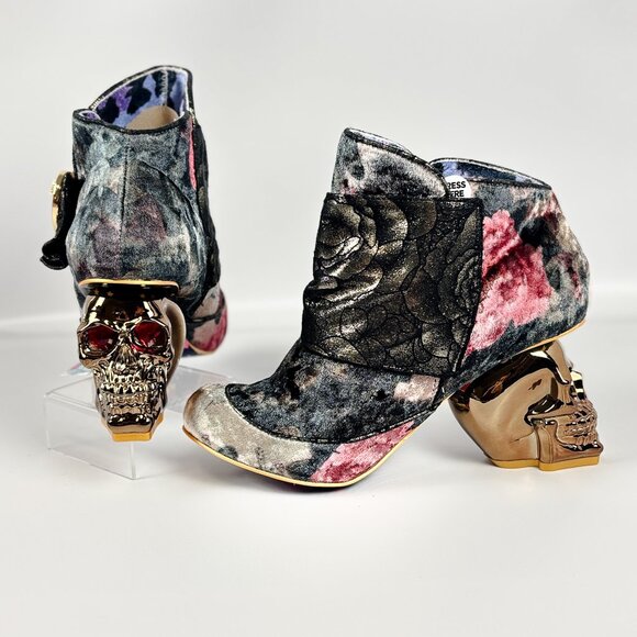 Irregular Choice Dead Funny Skull Light-Up Heels – Size 39 / UK 6 – Rare - Picture 7 of 11